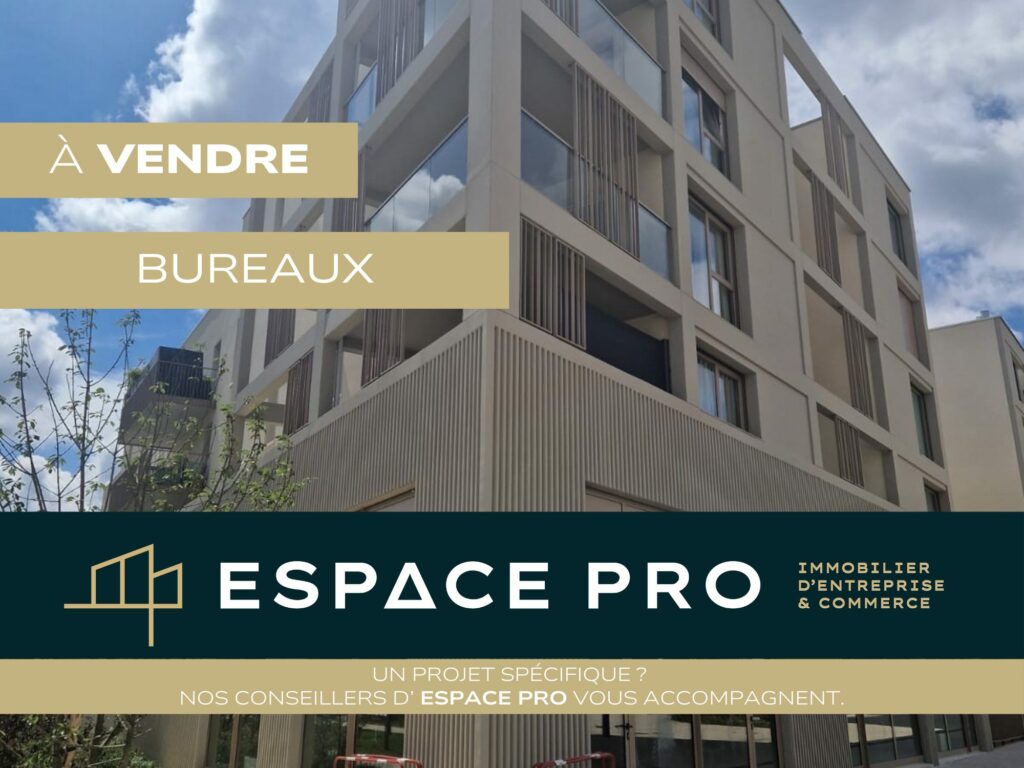Sud Ouest de Caen – A VENDRE – 106 m² local commercial /Bureaux Neufs