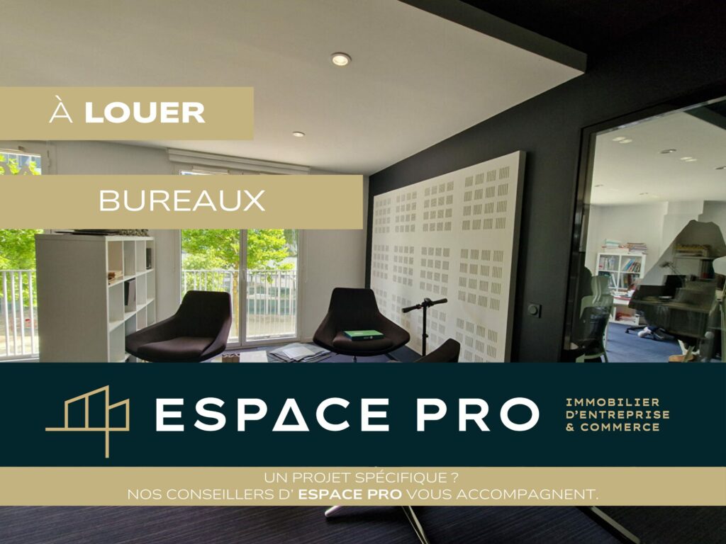 Caen centre – A LOUER – 215 m² de bureaux de standing aménagés