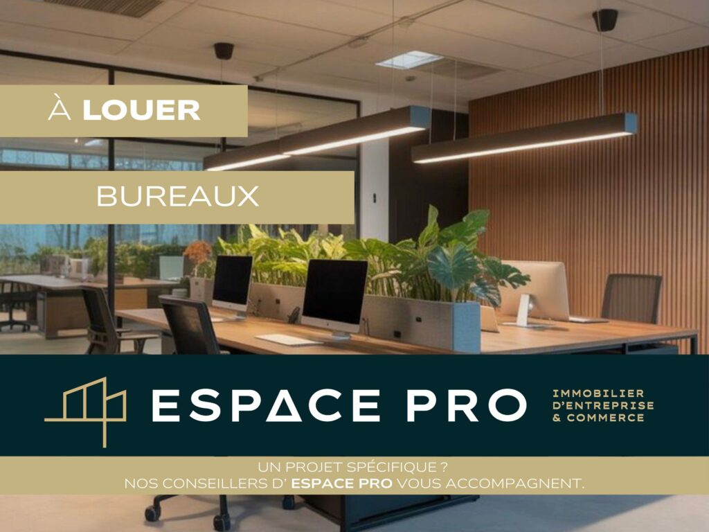 Nord de Caen, A LOUER, environ 337 m² de locaux professionnels divisibles en rez-de-chaussée