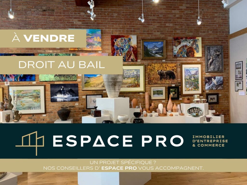 droit au bail rue trés commercante