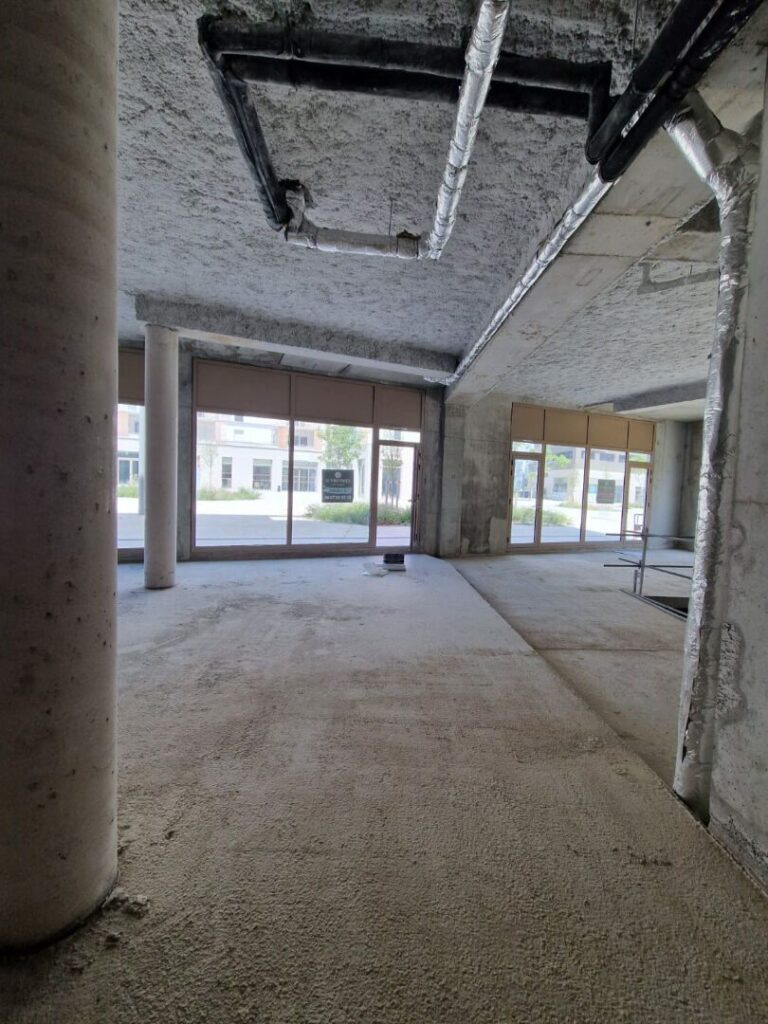 A louer Fleury Sur Orne – Local commercial neuf avec Réserve 158.10 m²